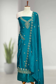 Silk Churidar Material
