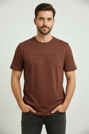 Hog & Fog Off-Shoulder Five Sleeve T-Shirt