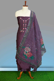Graceful Silk Churidar Material Set