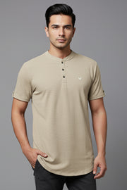HOG & FOG Chinese Collar T-Shirt