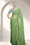 Fancy Chiffon Saree with Stone Work