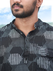 Printed Rayon Casual Kurta ( Casual Shirt Model )