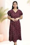 Frock Night Dress – Printed Comfort
