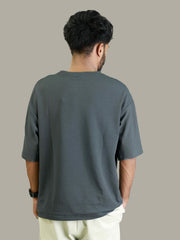 HOG & FOG Round Neck Five-Sleeve T-Shirt