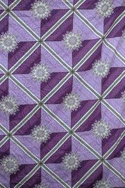 Floral Print Poly Cotton Bed Sheet with Pillow Covers