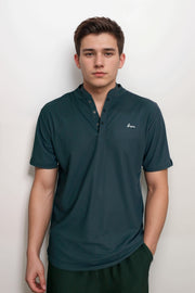 HOG & FOG Chinese Collar T-Shirt