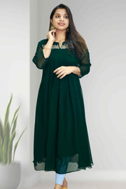 Elegant Flared Georgette Top