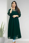Elegant Flared Georgette Top