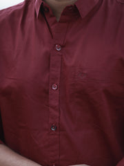 Men satin cotton full sleeve casual shirt