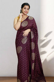 Fancy Saree-Stylish Butta Work