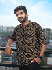 Printed Rayon Casual Kurta ( Casual Shirt Model )