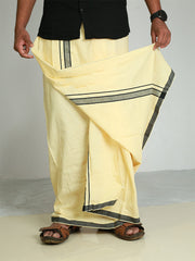 Men's Cotton Colour Dhothi - 199/-