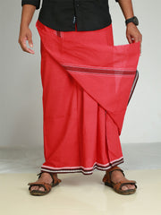 Men's Cotton Colour Dhothi - 189/-