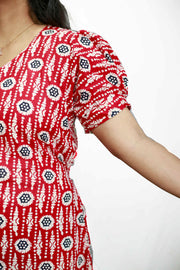 Chic Cotton Flared Top (NIGHT DRESS)