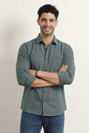 Harbour Lines Men’s Cotton Regular Fit Casual Shirt