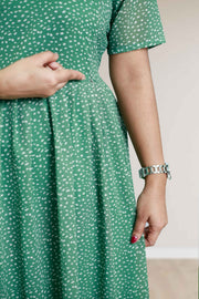 Printed Chiffon Feeding Top