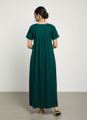 Flowers Nighty – Embroidery Work