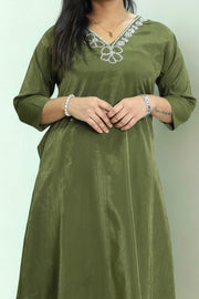 Flared Top – Beads & Sequins Work