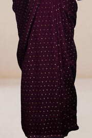 Fancy Vichithra Saree – Golden Glitter Full Body Work