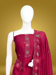 Silk Churidar Material