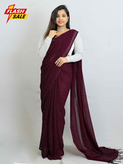 Stylish Designer Fancy Saree – Glamorous & Elegant