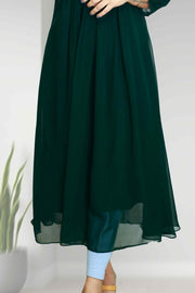 Elegant Flared Georgette Top