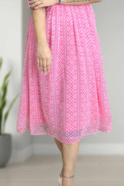 Printed Chiffon Feeding Top
