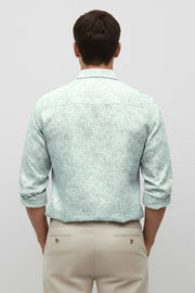 Classic Printed Cotton Men’s Shirt