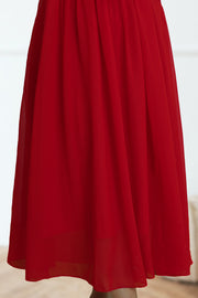 Flared Georgette Kurti – Cut Bead & Sequins Work