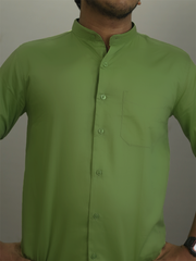 Casual Satin Cotton Shirt