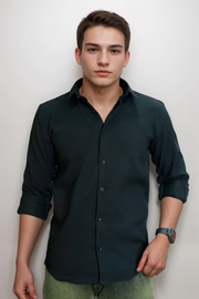 SSS Popcorn Casual Shirt – Trendy Texture, Everyday Comfort