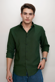 SSS Popcorn Casual Shirt – Trendy Texture, Everyday Comfort