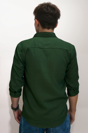 SSS Popcorn Casual Shirt – Trendy Texture, Everyday Comfort