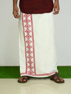 Men Printed Pure Cotton Tribal Dhoti - 249/-