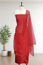 Silk Churidar Material – Sequins with Embroidery & Thread Work