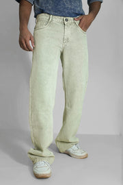 Wide Leg Plain Baggy Pant – Denim