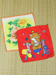 Combo cotton face and hand towel
