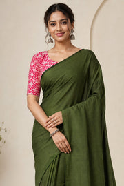 Kalamkari Tassel Malcotton Saree