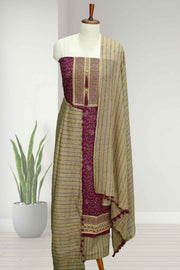 Cotton Churidar Material with Mirror Work