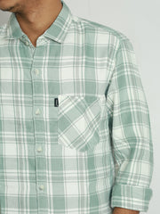 Men Regular Fit Full Sleeve Casual Shirt Only 348/-