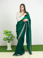 Ready To Wear Stitched Saree with Blouse - Only ₹1533