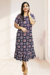 Elegant Cotton Mix Printed Kurti
