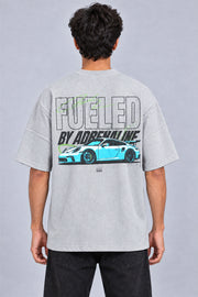 Men's Oversized Graphic Printed T-Shirt