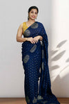 Fancy Saree-Stylish Butta Work