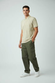 Unimax Men’s Printed Polo T-Shirt