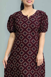 Cotton Night Dress – Free Size