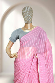 Fancy Chiffon Saree with Stone Work