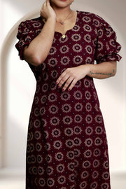 Cotton Night Dress – Free Size