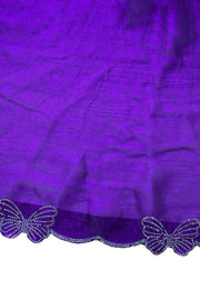 Scallop Elegance Fancy Saree