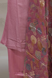 Classic Button Work Silk Churidar Material